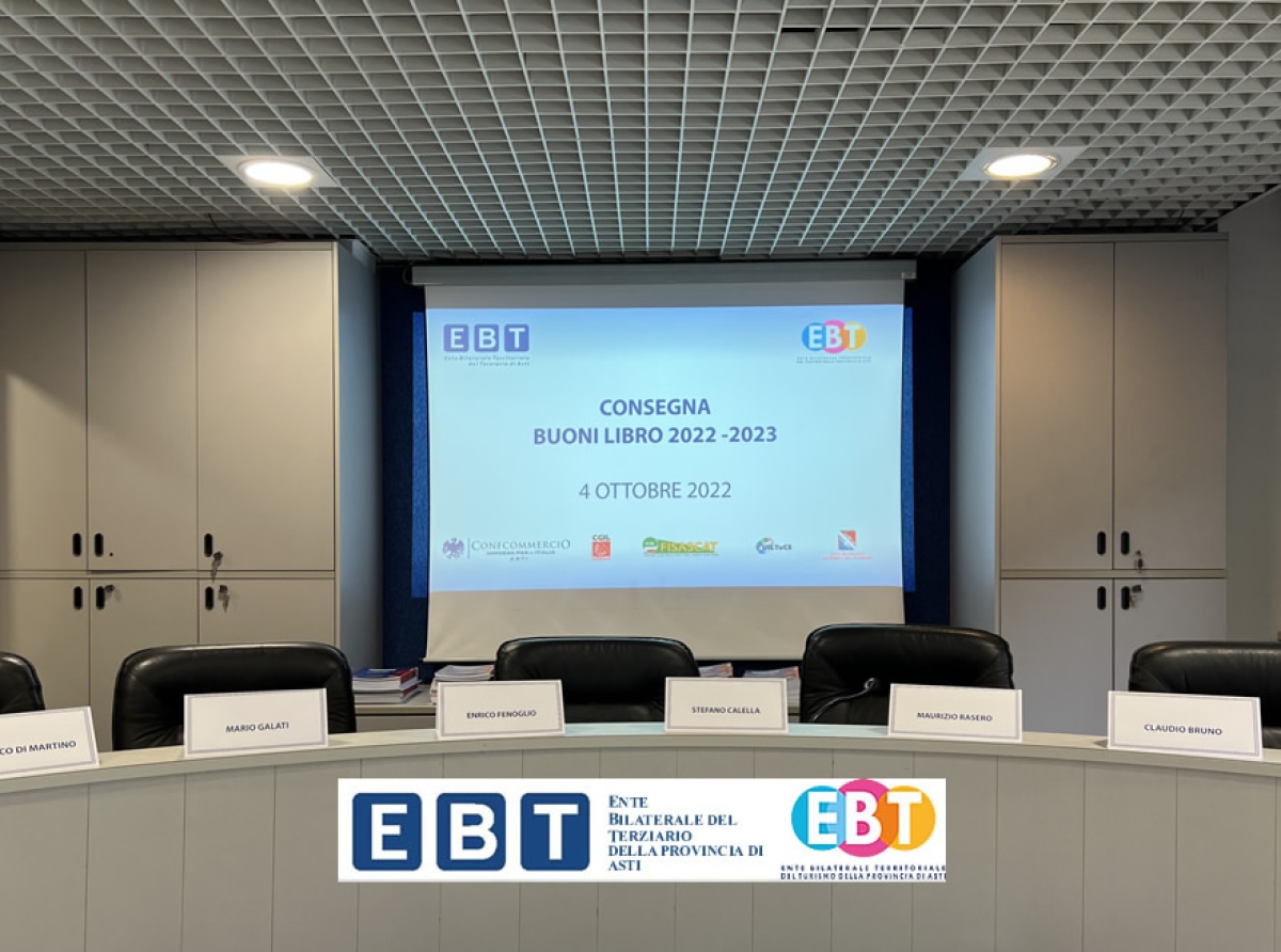 EBT - CONSEGNA BUONI LIBRO E MATERIALE SCOLASTICO