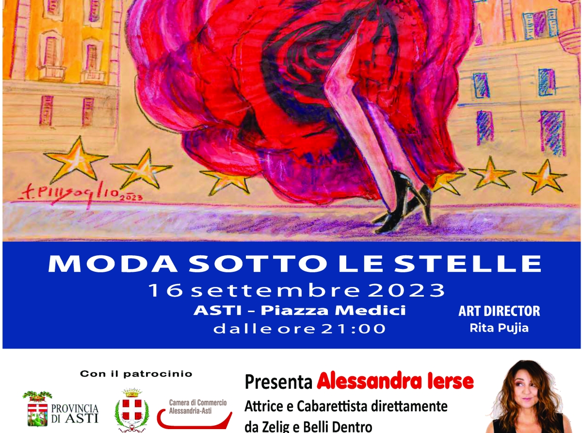 MODA SOTTO LE STELLE 2023 SABATO 16 SETTEMBRE ORE 21:00 PIAZZA MEDICI