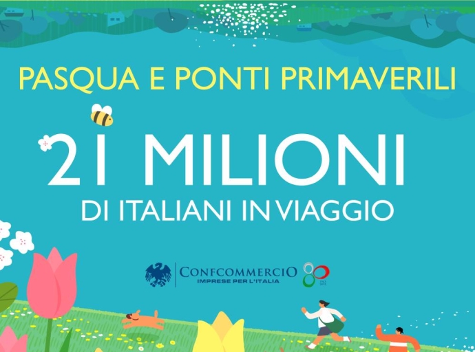 Ponti di primavera, 21 milioni di italiani in viaggio