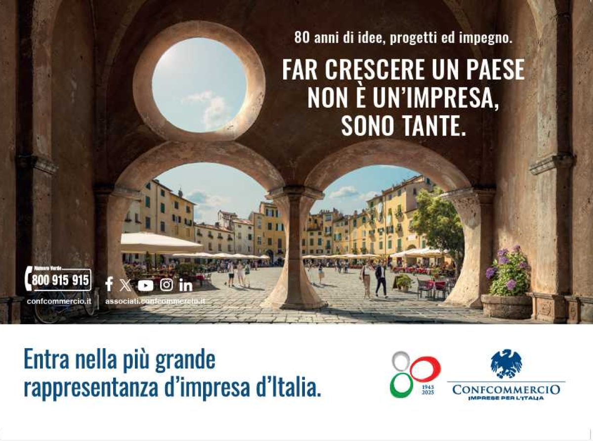 SPECIALE GLI 80 ANNI DI CONFCOMMERCIO TUTTI GLI EVENTI ORGANIZZATI DALLA FEDERAZIONE