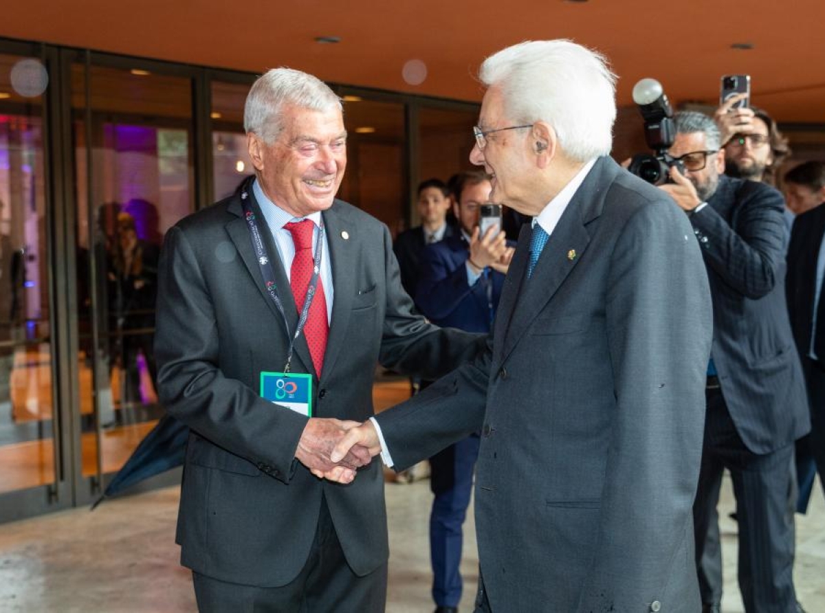 Sangalli a Mattarella: “siamo un tassello indispensabile della storia del Paese e del suo futuro”