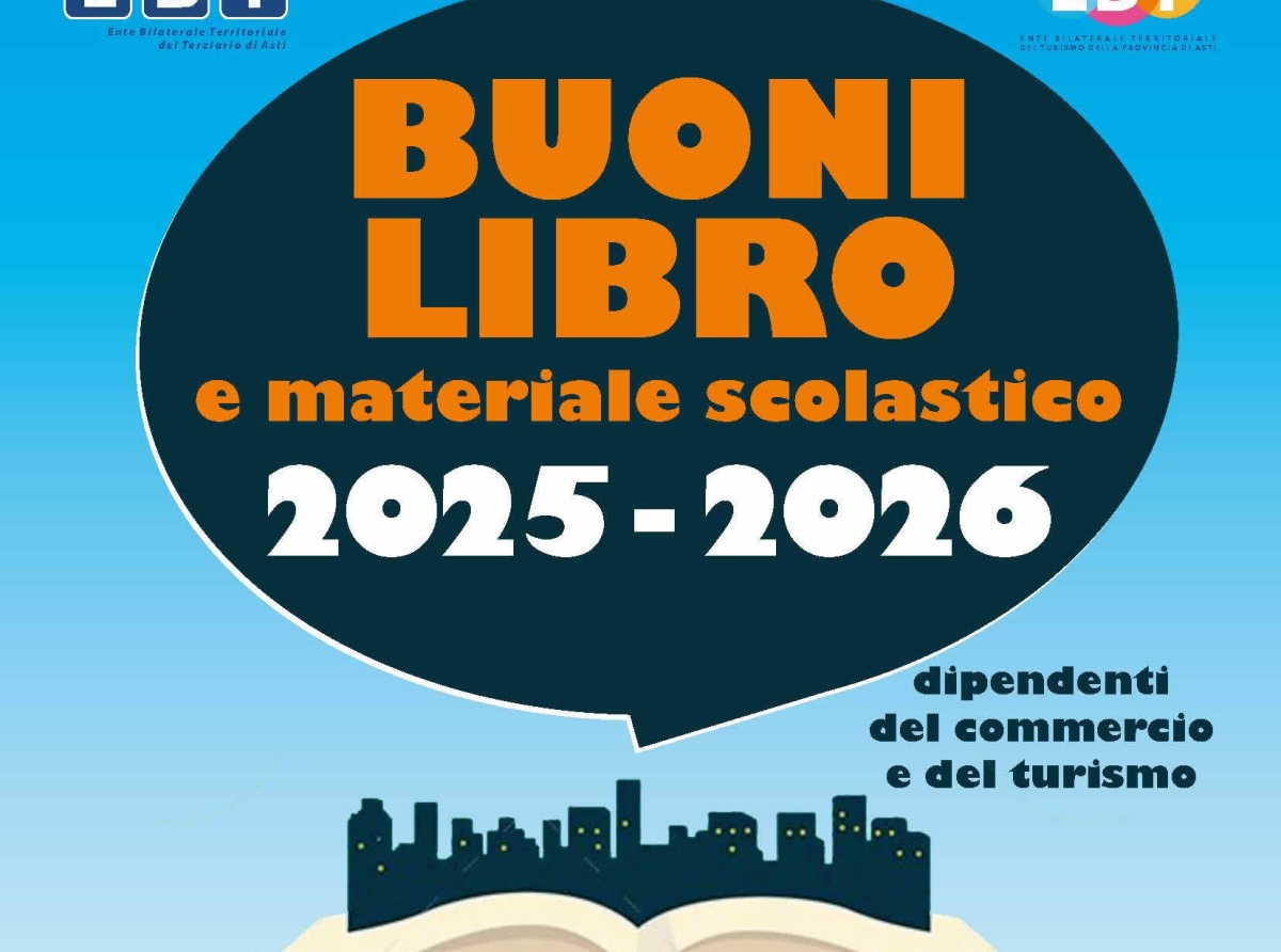 ENTE BILATERALE :&quot;BUONI LIBRO 2025&quot;